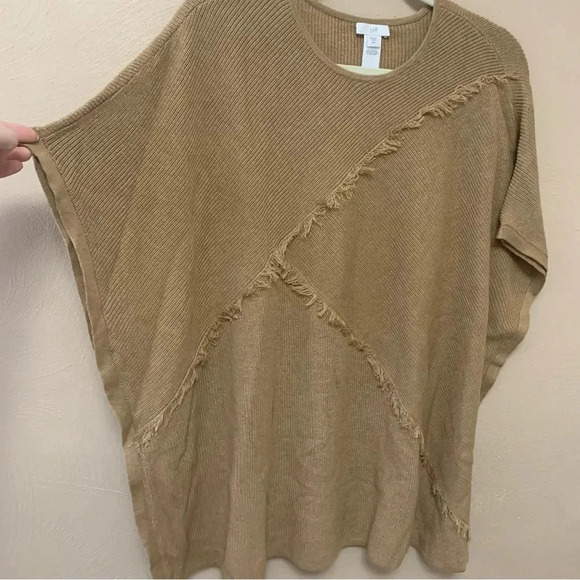 J. Jill Poncho Sweater Size Medium / Large NWT New - Picture 2 of 9